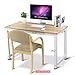 Tribesigns Computer Desk, 47 inch Modern Simple Office Desk Computer Table Study Writing Desk for Home Office, Light Walnut