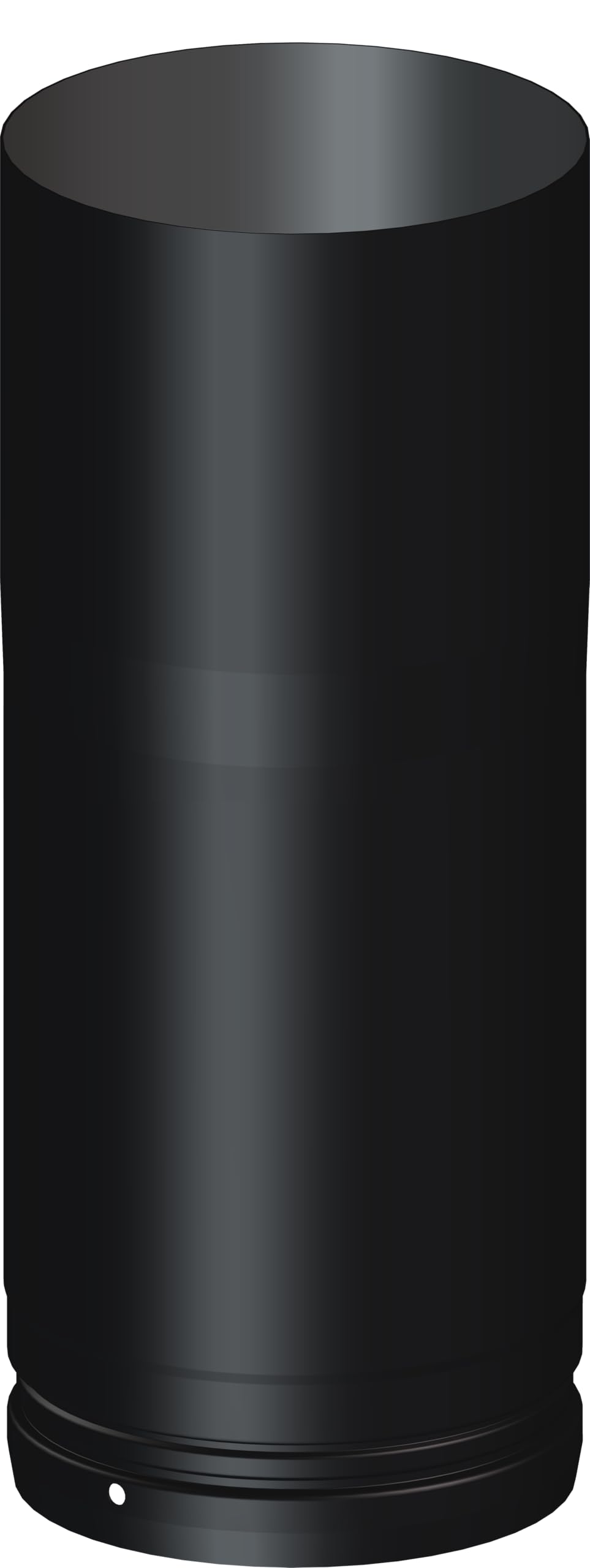 Flue Pipe 500mm x 5 inch Saver Range Black Stove Pipe for Wood Log Burning Stove by StoveMaestro