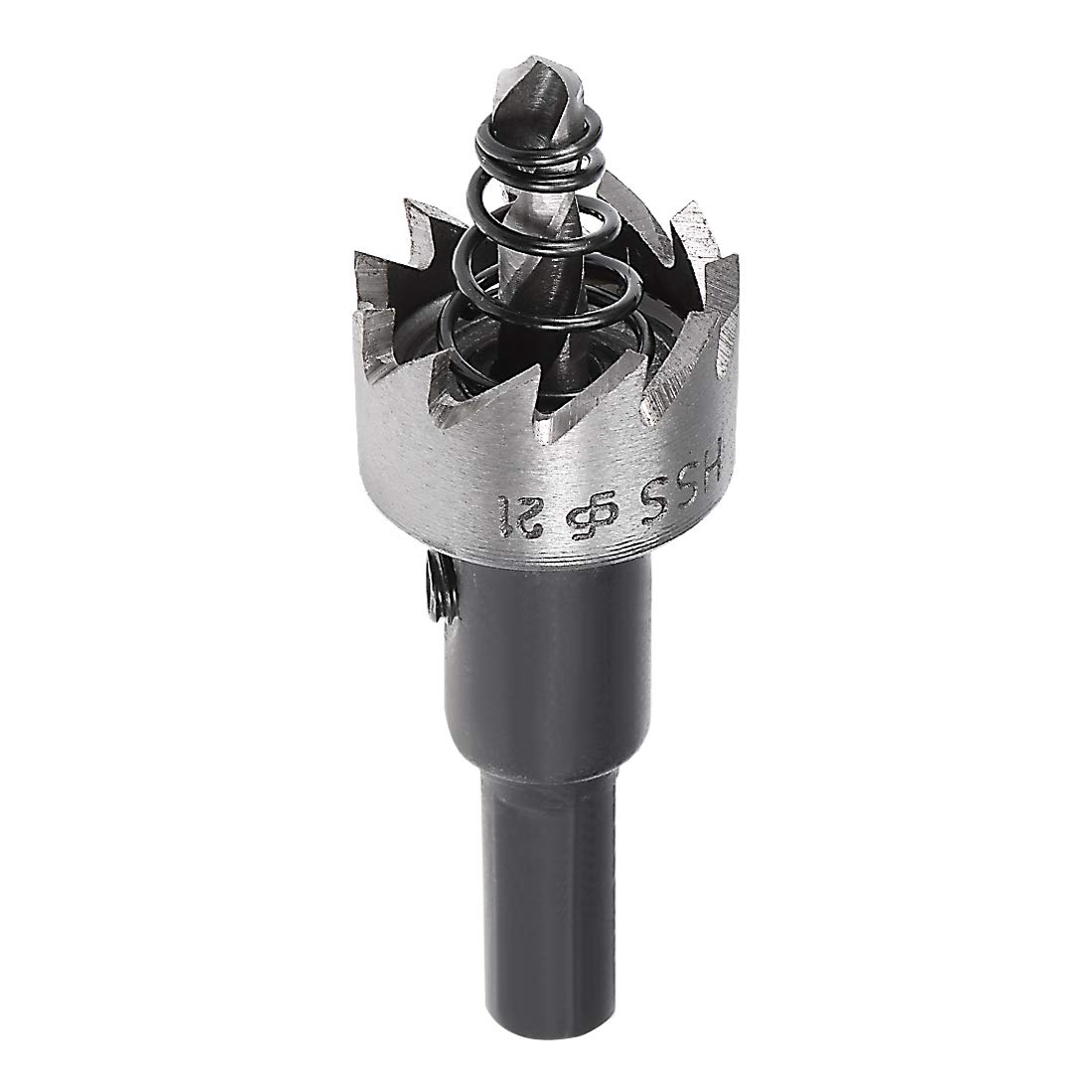 Sourcingmap 21mm HSS Drill Bit Hole Saw Cutter for Metal Alloy Wood