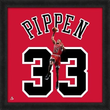 scottie pippen framed jersey