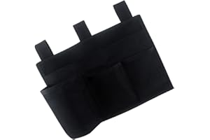 VALICLUD Bedside Hanging Storage Bag Multipurpose Dormitory Organizer Pouch with Multiple Pockets for Books