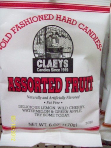 Assorted Fruit Hard Candy 6oz candy by Claey's Candy - //medicalbooks.filipinodoctors.org