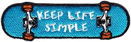 Life Patches Skateboard Patches Iron On Patch Embroidered Patch Custom Patches