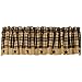 Black Farmhouse Star Valance