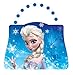 Disney Frozen Scoop Carry All Tin Classic Purse with Beaded Handle, Elsa