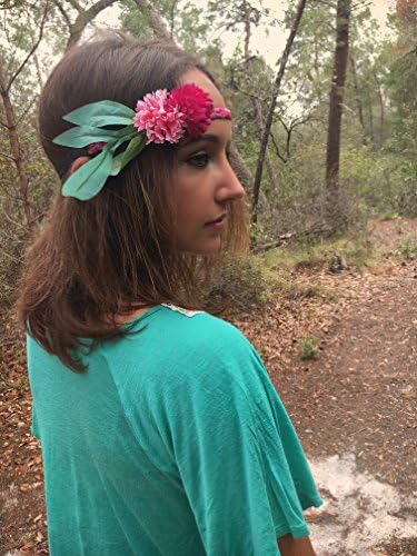 Summer Music Festival Headband, Boho headband, festival hair decoration, stretchy hair bands
