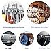 AUTIDEFY Magnetic Hook,12 Pack 12LB Strongest Heavy Neodymium Hanging Hooks D16 Multi-purpose Indoor Outdoor Kitchen Bathroom Bedroom Garage Lockers Office
