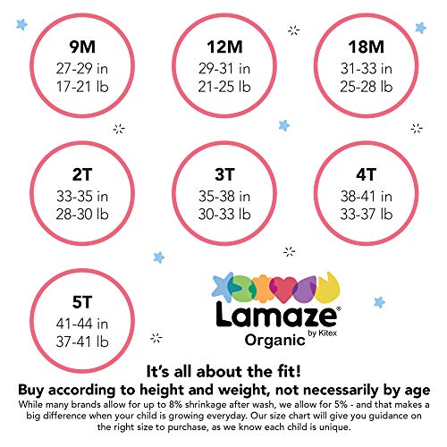 3 Lamaze+Organic+Footless+Stretchy+Sleepwear