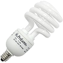 thumbnail image 2 of Satco S7263 5-Watt Medium Base T2 Mini Spiral, 5000K, 120V, Equivalent 2 of 12
