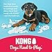 KONG Classic Stuffable Dog Toy - Fetch & Chew Toy for Dogs - Treat-Filling Capabilities & Erratic Bounce for Extended Play Time - Durable Natural Rubber Material - for Extra Large Dogs