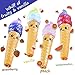 Mega Squishies Ice Cream Squishy Pens / Pencil Grips Set (4 Pack) Slow Rising Scented Pencil Toppers | Pen Holders | Kids Party Favors & Classroom Prizes | Stress Toys | Birthday