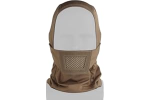 CMAIR4U Airsoft Balaclava Mesh Mask,Ninja Tactical Mask with Breathable Mouth Guard for Outdoor