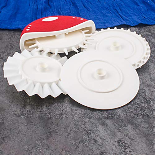 Pizza Cutter,Fheaven Multifunction Pizza Cutting wheel Fluted Wheel Dough Prep Set Tool Pizza Cutter - Thumbnail 2