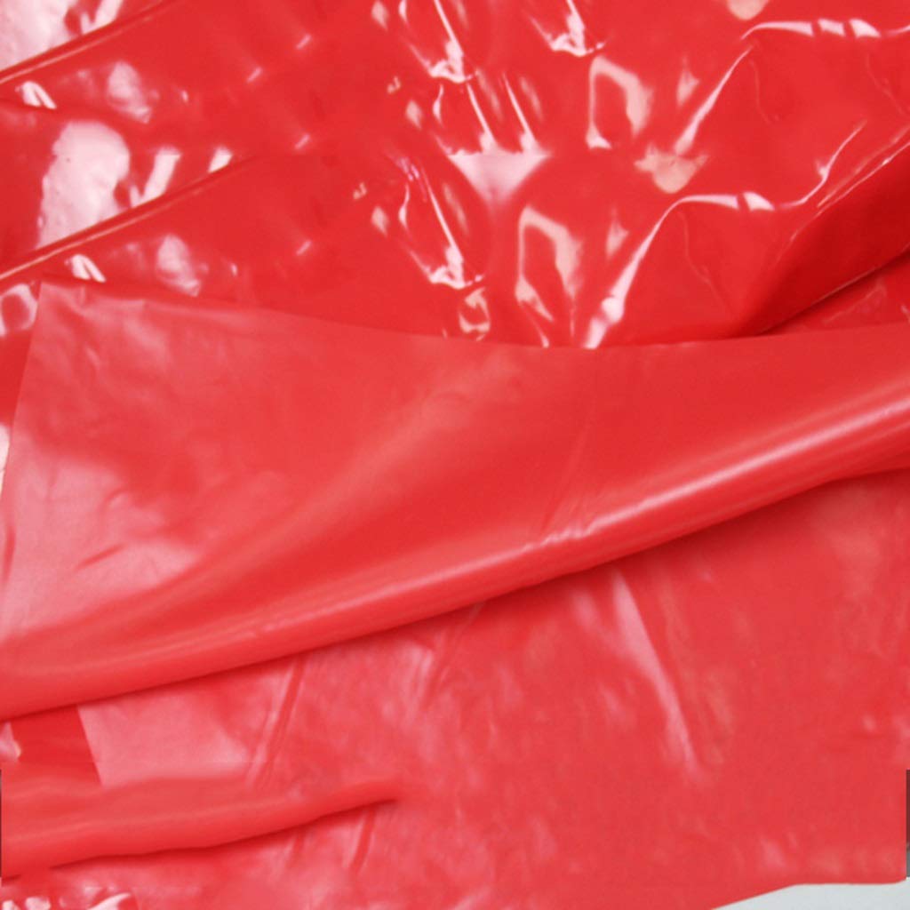 CS-PYY Sexy Waterproof Soft Deep Pocket Sheet Set for Couples（Red） Ladies' Beautiful Accessories (Size : C)