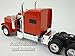 Peterbilt 389 Truck Diecast Metal 1/32 Scale Truck Model - RED