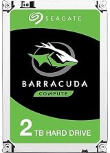 Seagate 3.5 Inch 2 TB BarraCuda Internal Hard Drive Silver view 3