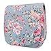Elvam Camera Case Bag Purse Compatible with Fujifilm Mini 11/ Mini 9 / Mini 8/8+ Instant Camera with Detachable Adjustable Strap - Vintage Flower