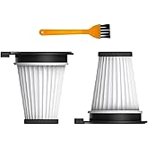 2 Pack Hepa Filter Replacement For Wyze Cordless Vacuum Cleaner Accessories Parts with Cleaning Brush