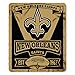 Northwest NFL New Orleans Saints Unisex-Adult Fleece Throw Blanket, 50
