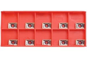 PROLINEMAX 10 Pc Indexable APKT1003 Inserts APKT 1003 Carbide Turning Bits Lathe Milling