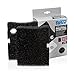 Hydor Professional External Canister Filter Media, 2 pk, Medium, Black Foam Pad, Fits 250/350