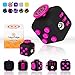 FidgyFidge Fidget Cube Anti-Stress Cube, Anxiety Toy, ADHD Fidget Toy for Better Focus and Stress Relief (Pink)