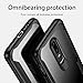 Oneplus 6 Case, Wellci Clear Love Series Ultra Hybrid Heavy Duty Transparent Clear Phone Case for OnePlus 6 (Black)