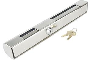 YuYBrightmi Heavy Duty 304 Stainless Steel Outboard Motor Lock, Anti-Theft Boat Engine Lock for Watercraft Protection