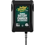 Battery Tender Junior 12V Charger and Maintainer: Automatic 12V Powersports Battery Charger and Maintainer for Motorcycle, AT