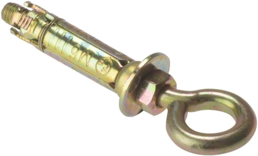 ForgeFix Masonry Anchors - Eye Bolts, Yellow, M8 - Image 3