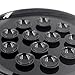 INNERNEED For Amazon Echo Speaker Silicone Protection Stand, 12pcs Suction Cups, Adsorption & Fixity Base Holder Dock (Black)
