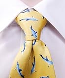 Dolphin Zipper Tie Zip Up Necktie