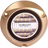 Lumitec SeaBlaze X2 Underwater Light, Bronze, White/Blue