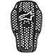 Alpinestars Nucleon KR-2I Men's Back Protector Street Motorcycle Riding Body Armor, Black, Large