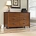 Sauder Carson Forge Dresser, Coffee Oak finish