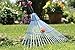 Gardena 3103 Combisystem 12-Inch To 20-Inch Adjustable Metal Fan Rake Head, Silver