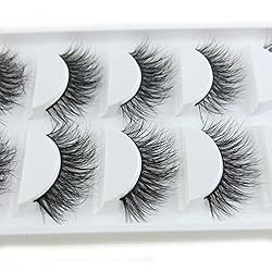 LASGOOS Luxurious 100% Mink Lashes 3D Eyelashes