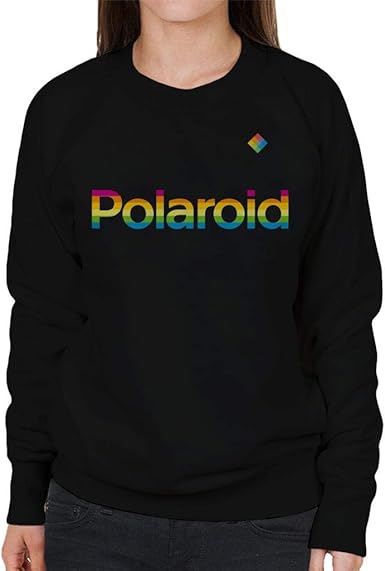 polaroid sweatshirt black