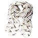 Barara King Scarfs for Women Lightweight Print Shawl Wraps Holiday Voile Scarf Gift