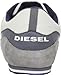 Diesel Men's Gunner Lace-Up Fashion Sneaker,Vaporous Grey/Paloma,10 M US