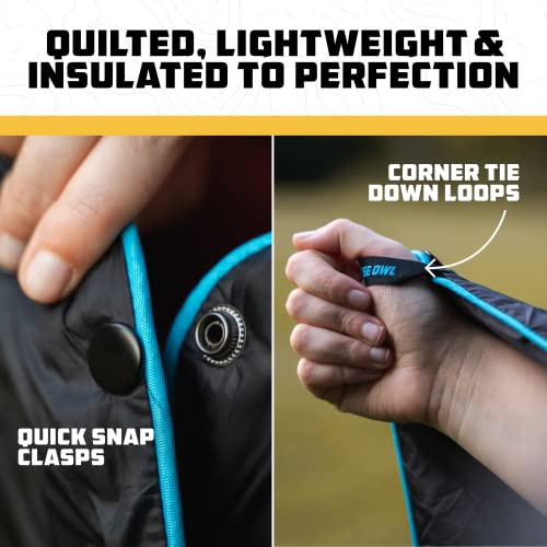 Wise Owl Outfitters Nylon Camping Blanket Packable & Waterproof Warm