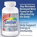 Centrum Silver Adults 50+, 125 Count
