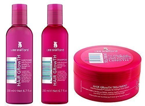 Lee Stafford Hair Growth Treatment, Shampoo & Conditioner by lee Stafford