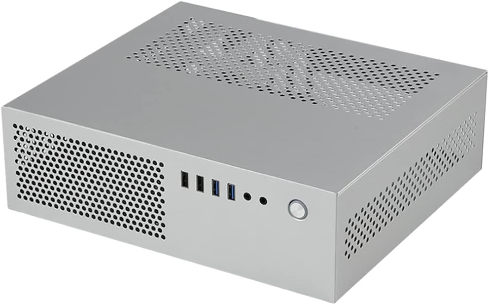 Lodokdre SKTC A10 7.3L Mini MATX HTPC Computer Case Small 1U PSU