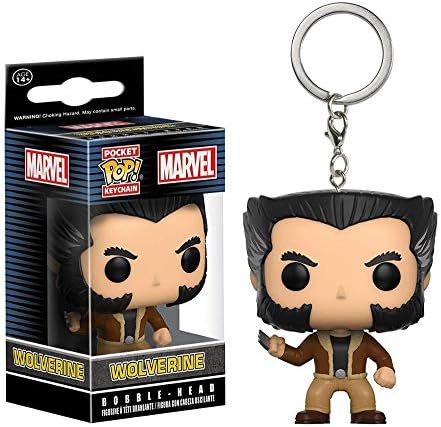 B123 Action & Toy Figures - POP Marvel Keychain Spider Chivalrous U.S.A Captain Harry potter Doctor Strange Venom Pikachu action figure toys with box 1 PCs
