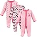 Luvable Friends Unisex Baby Cotton Preemie Sleep and Play, Foxy, Preemie