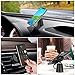 Wireless Car Charger Mount Magnetic Phone Holder, Qi 10W Fast Charging Pad, Dashboard & Windshield Car Mount Charger for iPhone X, 8/8 plus, Samsung S7/S8+/Note 7 & Qi Enabled Devices