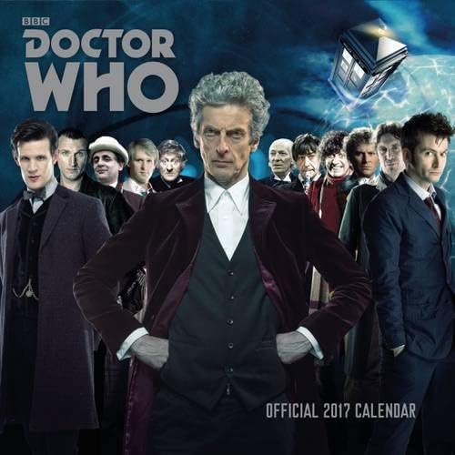 Doctor Who Classic Edition Official 2017 Calendar - Square 305x305mm Wall Calendar 2017