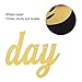 Qibote Mother's Day Banner Gold Glitter Happy Mother's Day Banner for Mother's Day Party Decorations