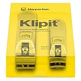 Harperton Nail Clipper Set - Fingernail and Toenail Clipper (Curved + Straight Jaw)